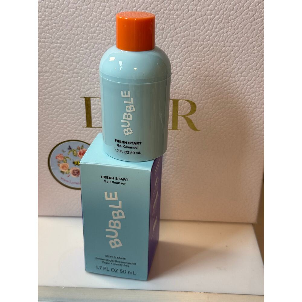 Bubble Beauty Fresh Start Gel Cleanser - 50 mL - NEW in Box